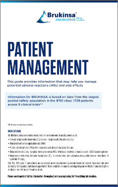 Patient management guide for BRUKINSA® (zanubrutinib