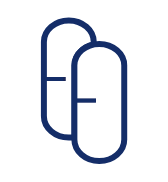 Two pills side-by-side