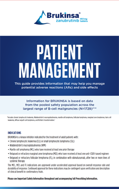 Patient management guide for BRUKINSA® (zanubrutinib